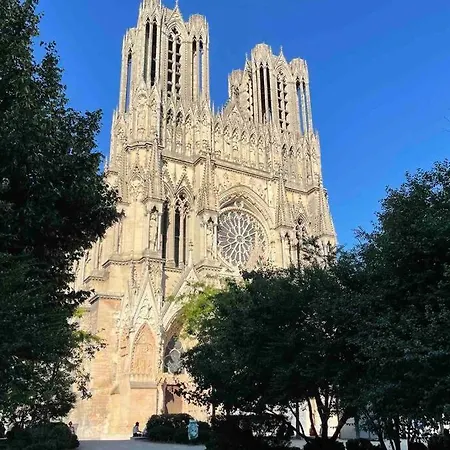 Apartamento Superbe Loft 100m2 Proche Cathedrale Avec Parking Reims