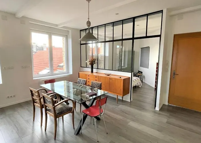 Lejlighed Superbe Loft 100m2 Proche Cathedrale Avec Parking Reims