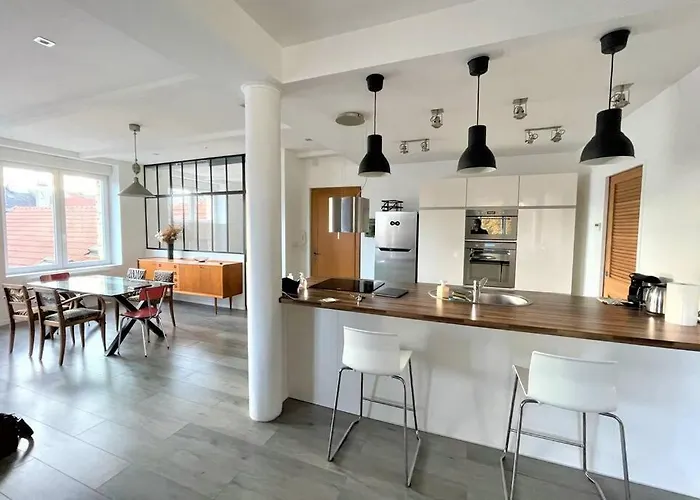 Superbe Loft 100m2 Proche Cathedrale Avec Parking * Reims